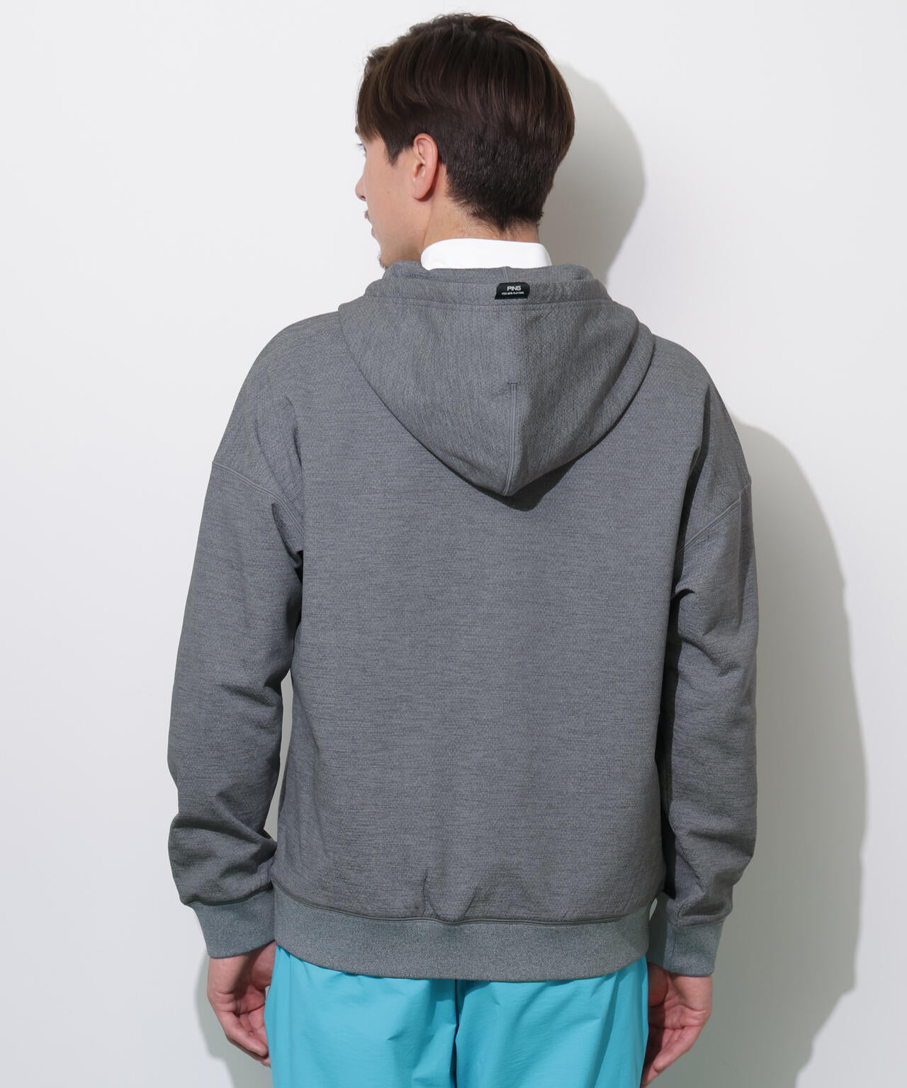 【PING APPAREL】全方向ストレッチ接結裏メッシュハーフジップスウェットフーディ ＜PERFORMANCE＞ (MENS)