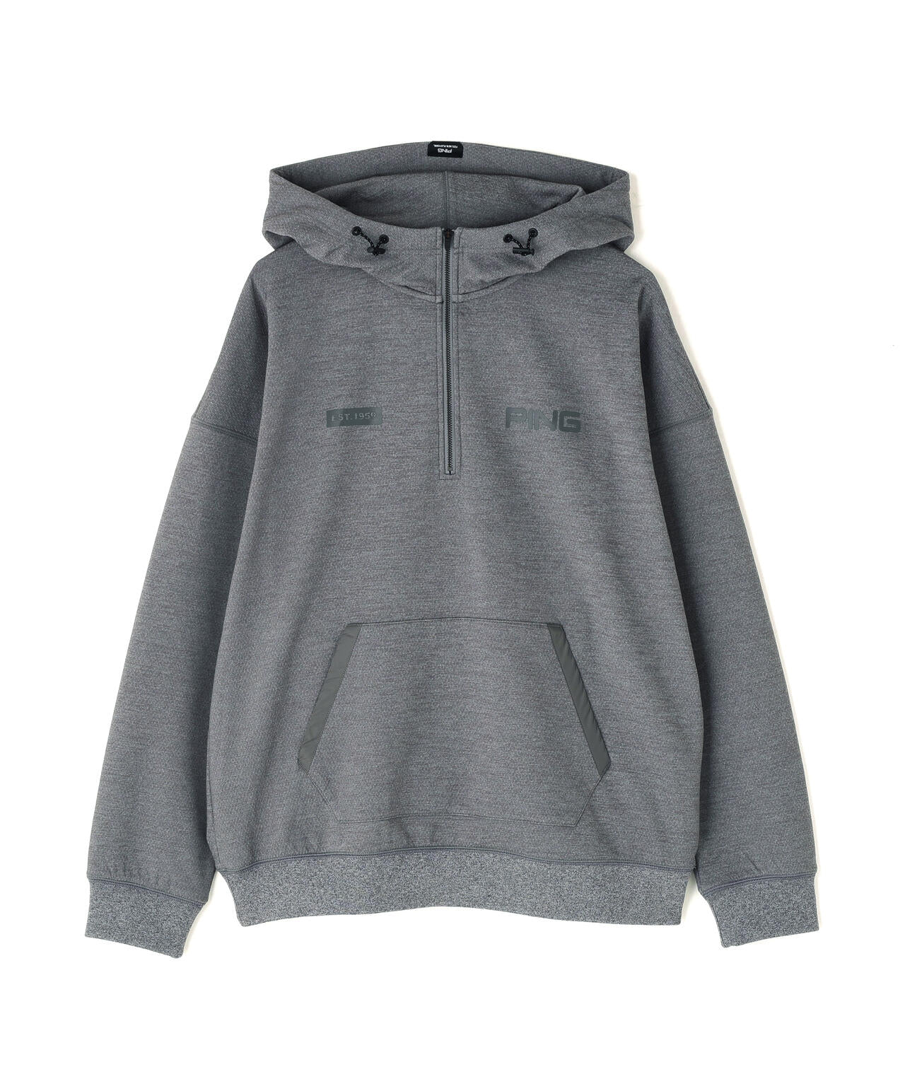 【PING APPAREL】全方向ストレッチ接結裏メッシュハーフジップスウェットフーディ ＜PERFORMANCE＞ (MENS)