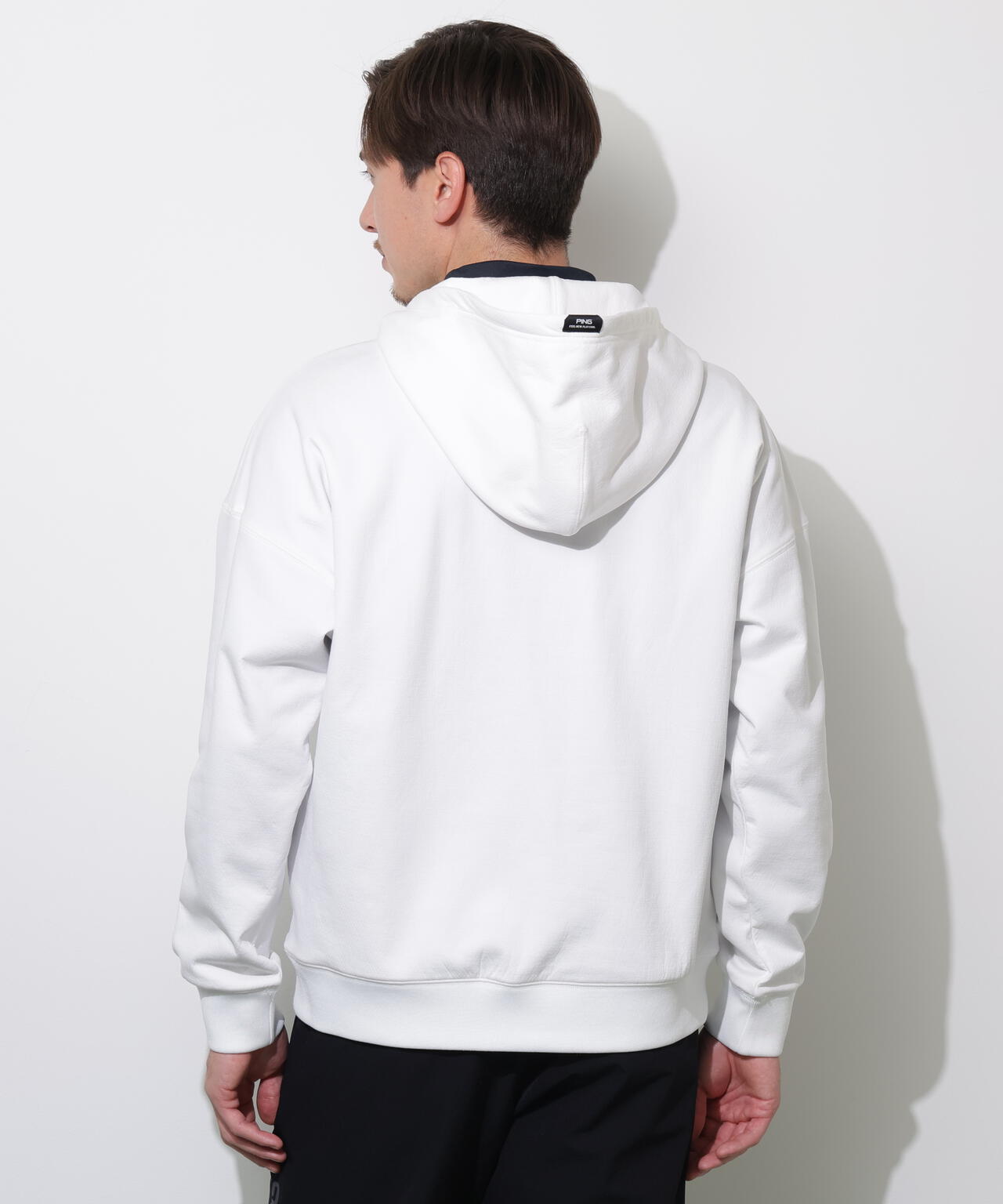 【PING APPAREL】全方向ストレッチ接結裏メッシュハーフジップスウェットフーディ ＜PERFORMANCE＞ (MENS)