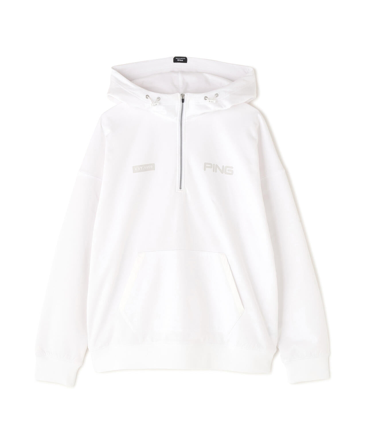 【PING APPAREL】全方向ストレッチ接結裏メッシュハーフジップスウェットフーディ ＜PERFORMANCE＞ (MENS)