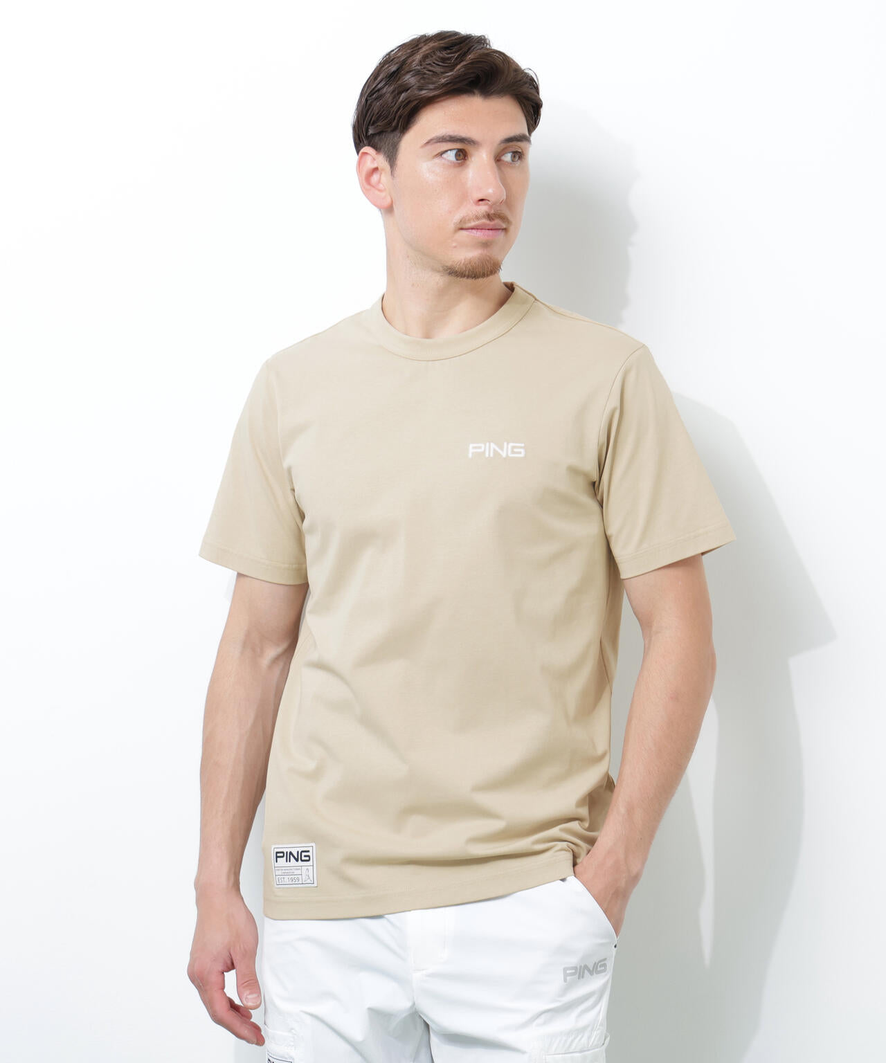 【PING APPAREL】PEカノコTシャツ ＜GOLD＞ (MENS)
