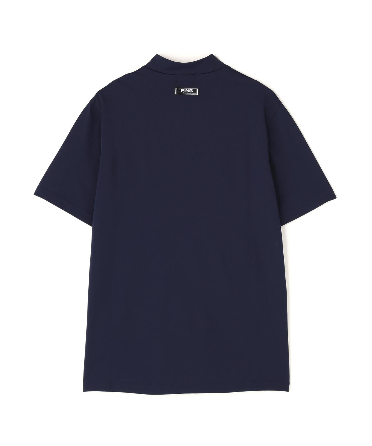 【PING APPAREL】アップリケ半袖ハイネックシャツ ＜NATIVE＞ (MENS)