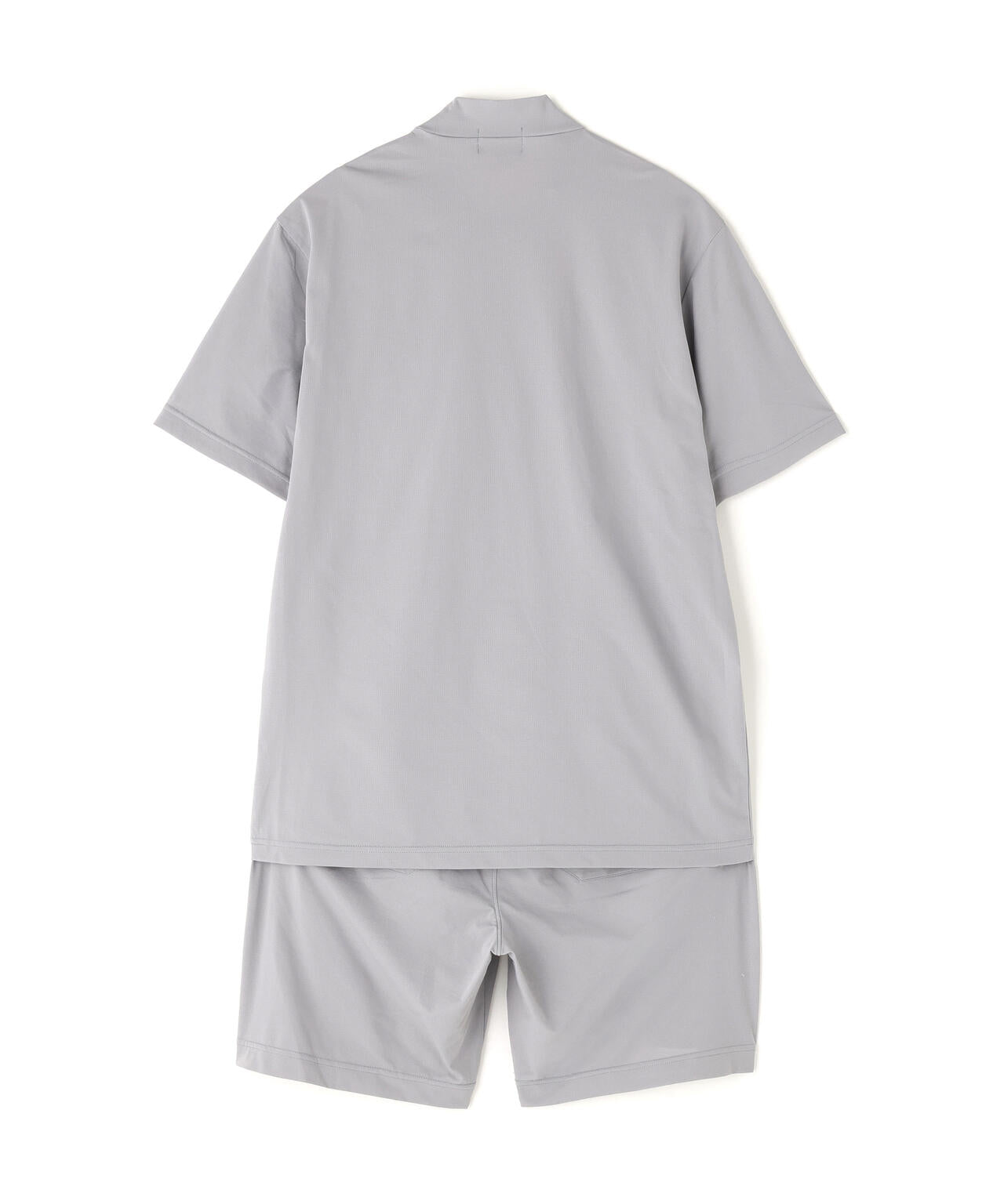 【PING APPAREL】全方向ストレッチドットメッシュ半袖ハイネックシャツ×ショートパンツ ＜PERFORMANCE＞ (MENS)