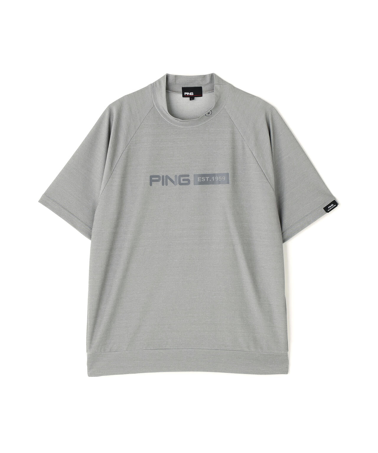【PING APPAREL】レイブロックエコ半袖ハイネックシャツ ＜PERFORMANCE＞ (MENS)