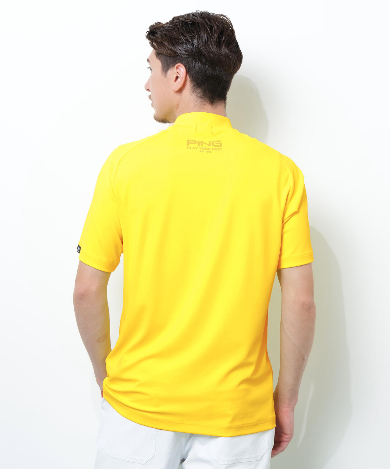 【PING APPAREL】テラカノコ半袖ハイネックシャツ ＜PERFORMANCE＞ (MENS)