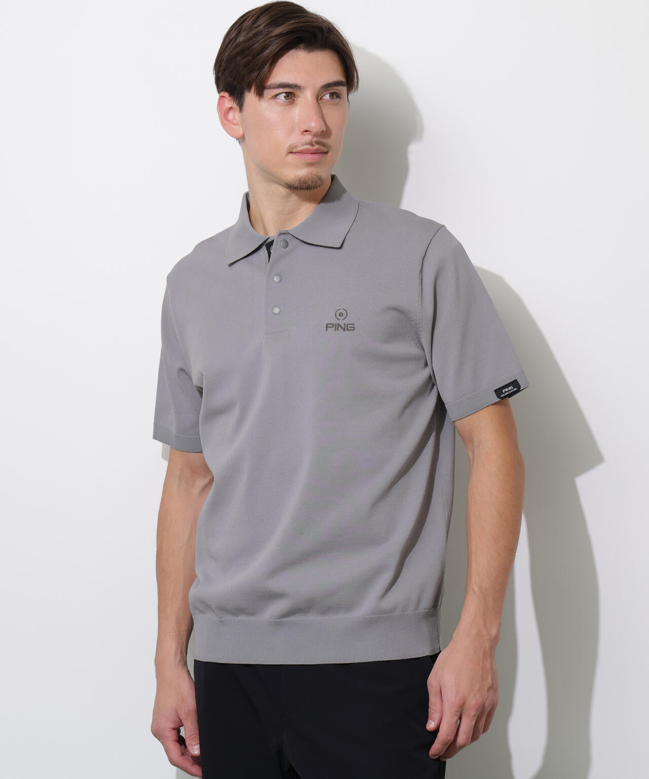 【PING APPAREL】半袖ニットポロシャツ ＜PERFORMANCE＞ (MENS)