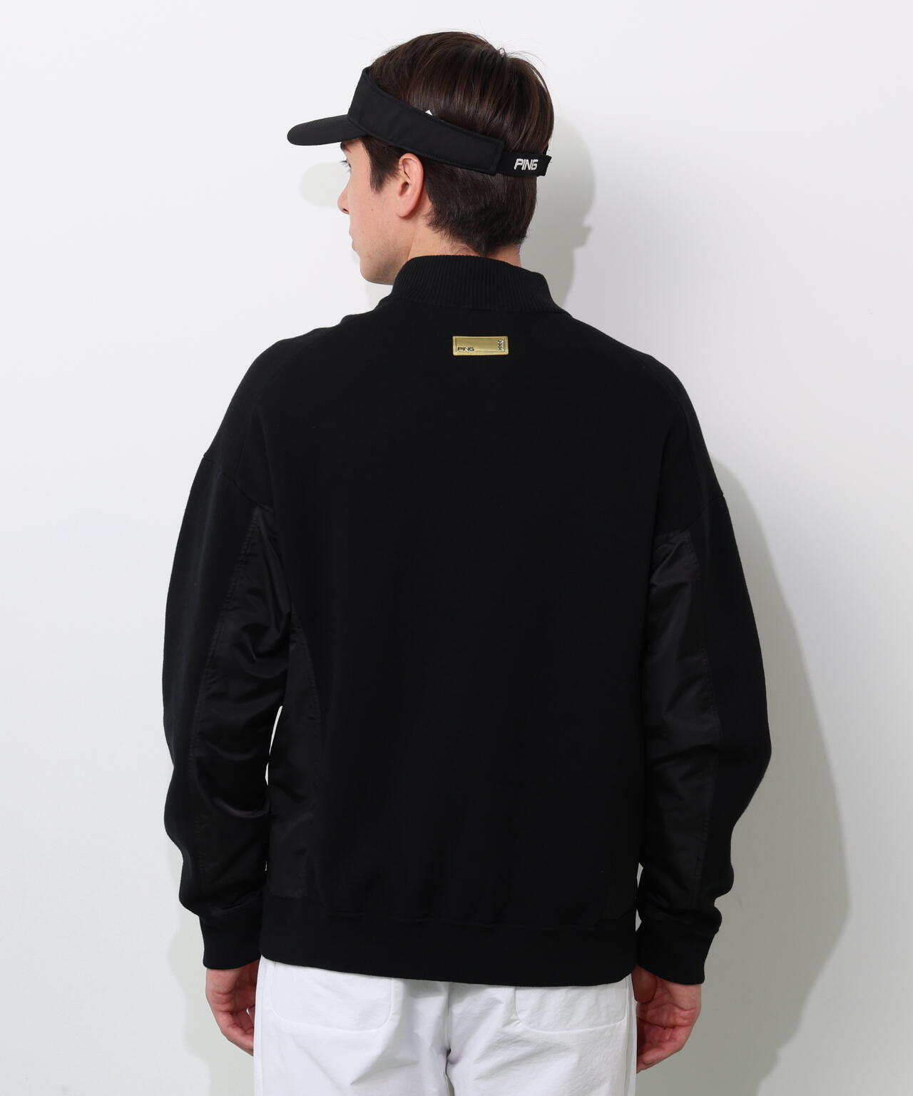 【PING APPAREL】長袖ハーフジップニット ＜GOLD＞ (MENS)