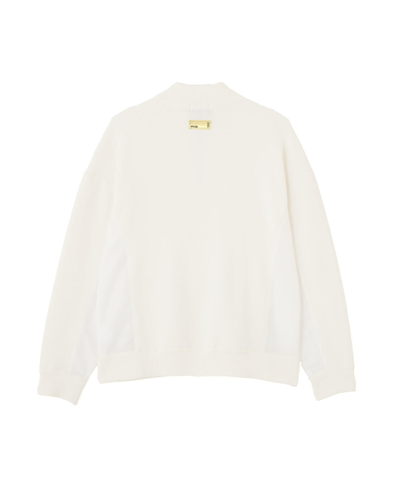 【PING APPAREL】長袖ハーフジップニット ＜GOLD＞ (MENS)