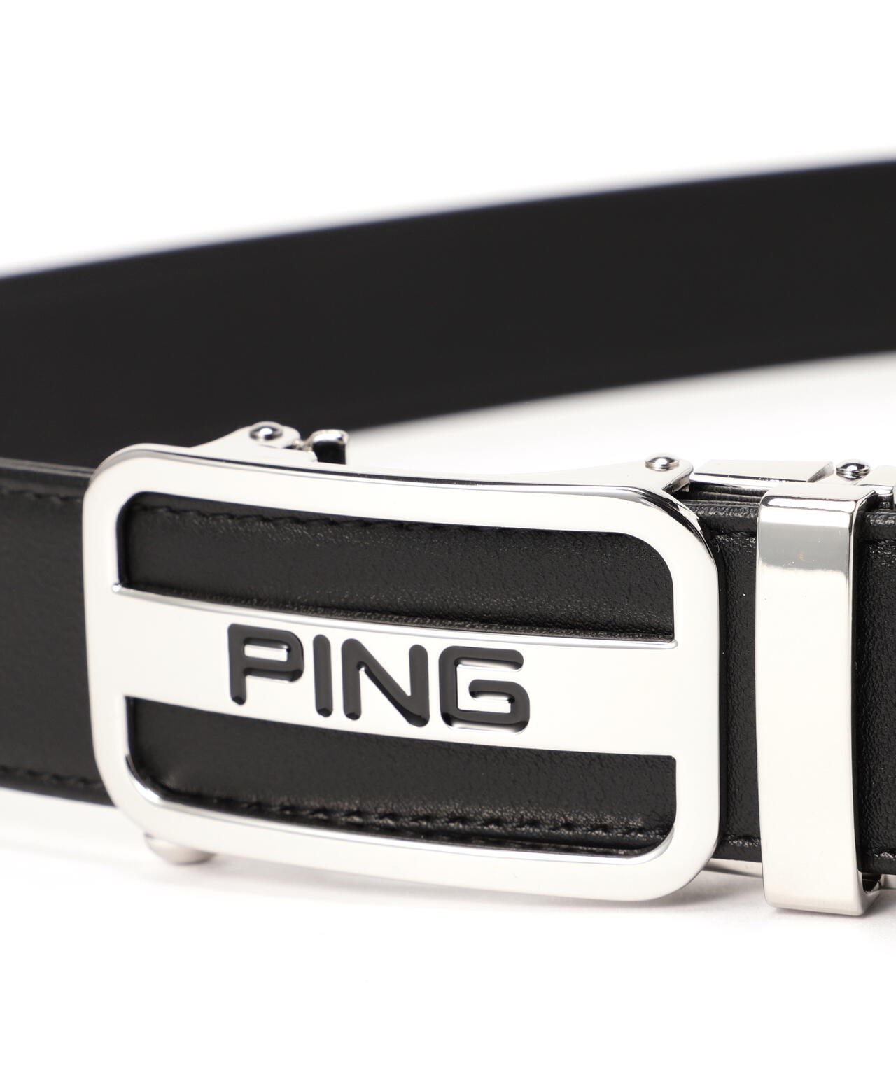 【PING APPAREL】PINGロゴスライドバックルエンボスベルト ＜PERFORMANCE＞ (MENS)