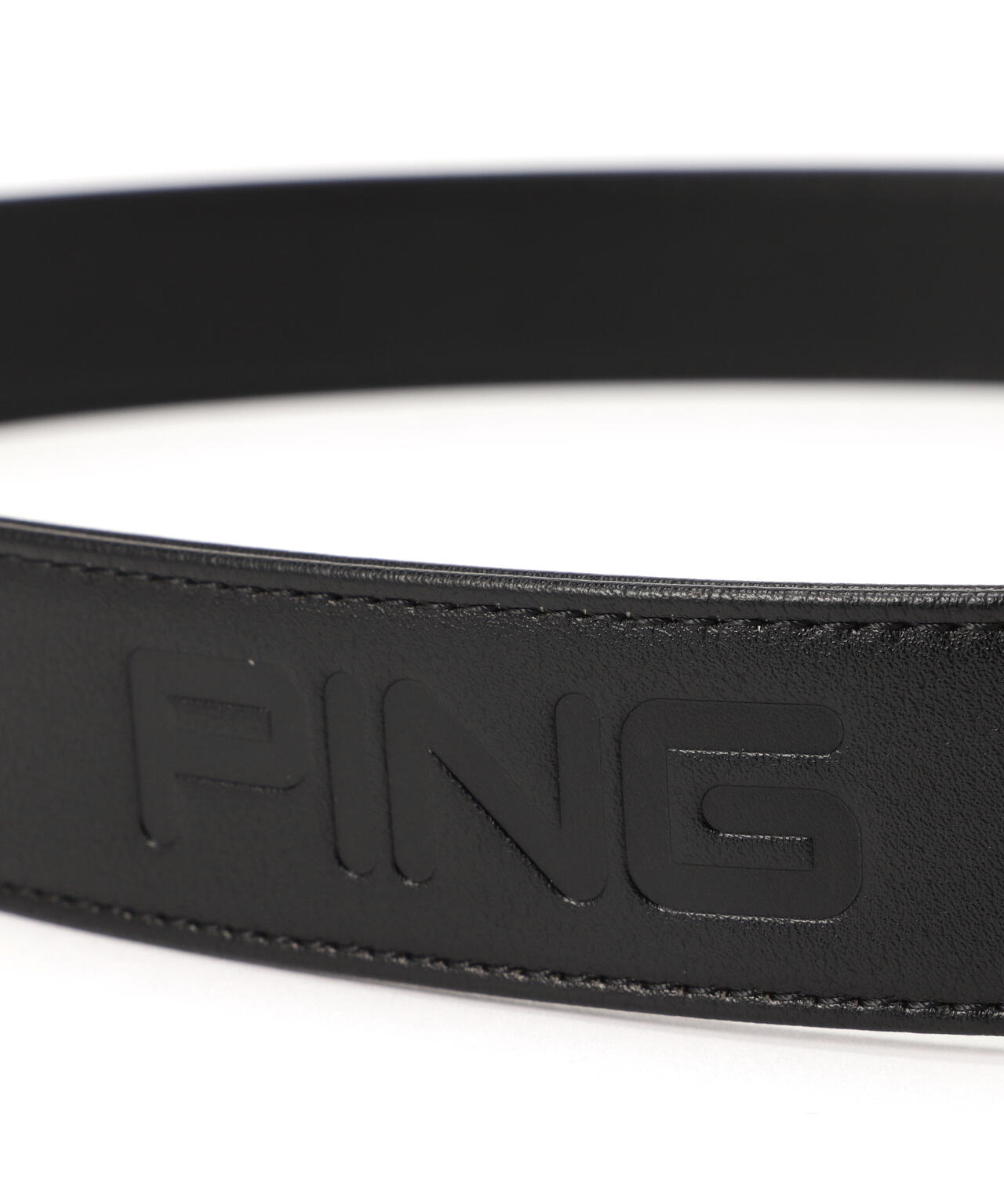 【PING APPAREL】PINGロゴスライドバックルエンボスベルト ＜PERFORMANCE＞ (MENS)