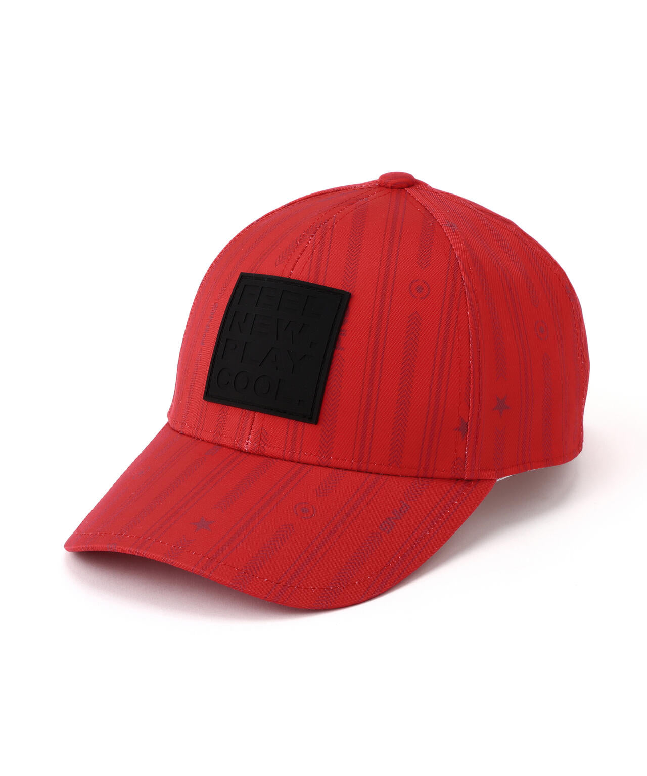 【PING APPAREL】ストライプ総柄プリントキャップ ＜NATIVE＞(UNISEX)
