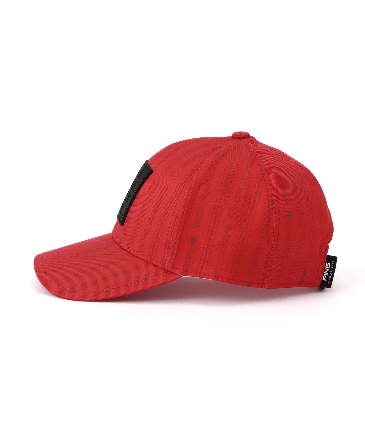 【PING APPAREL】ストライプ総柄プリントキャップ ＜NATIVE＞(UNISEX)