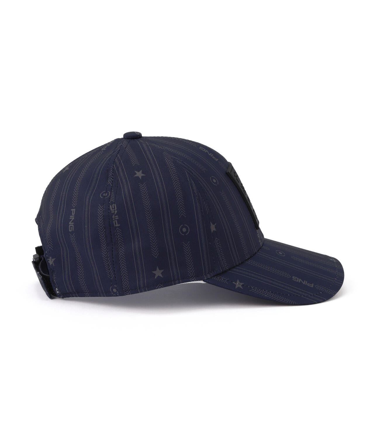 【PING APPAREL】ストライプ総柄プリントキャップ ＜NATIVE＞(UNISEX)