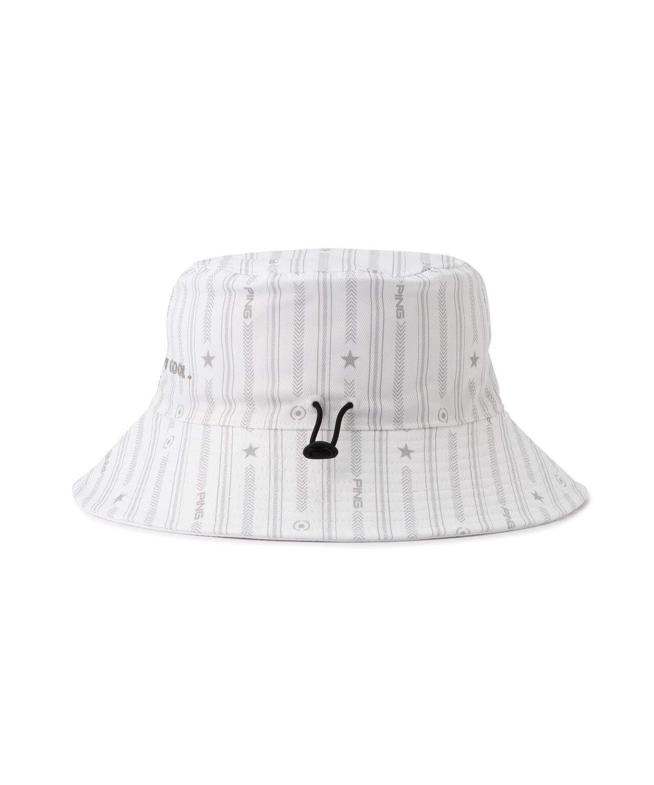 【PING APPAREL】ストライプ総柄プリントリバーシブルハット ＜NATIVE＞(UNISEX)