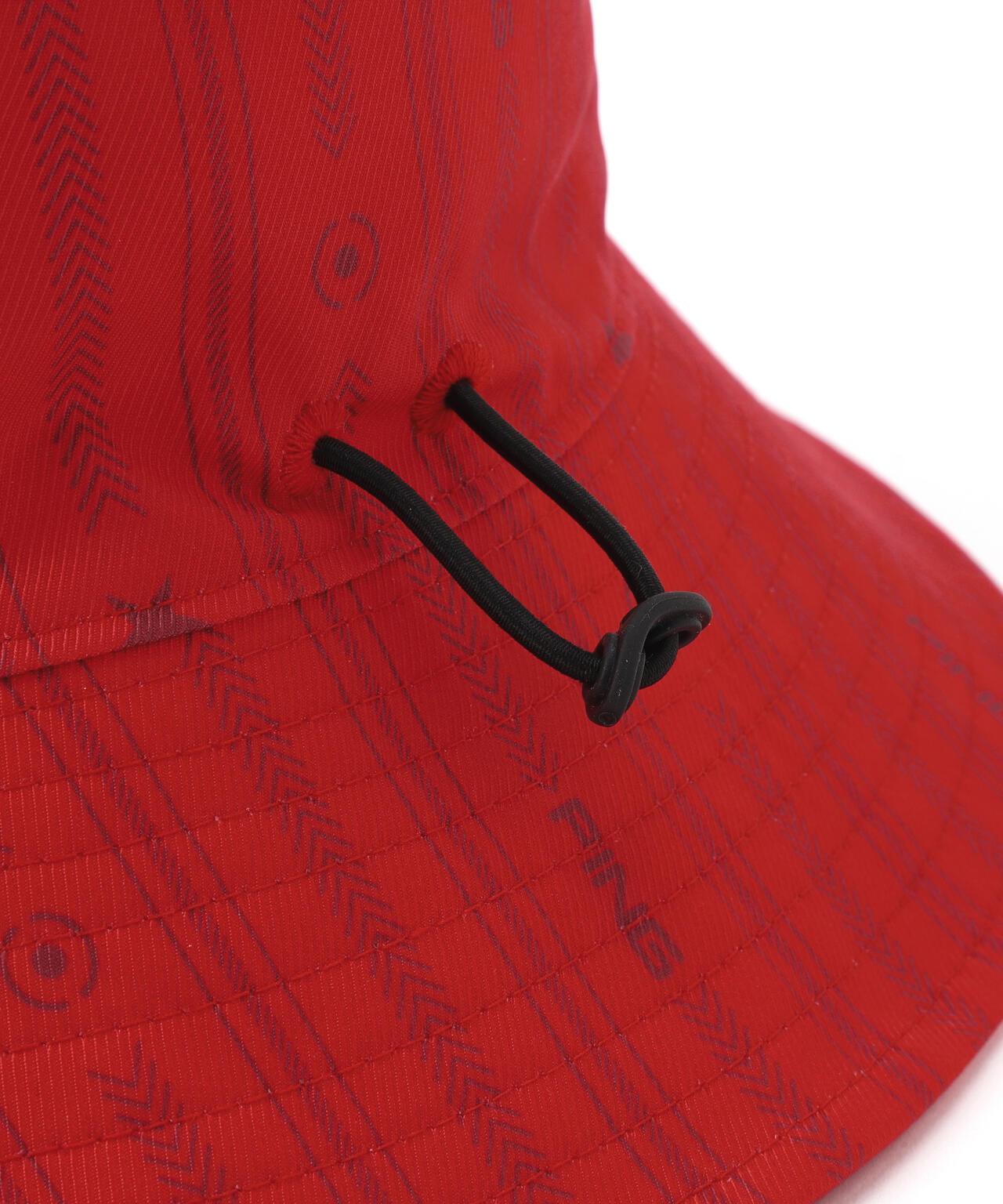 【PING APPAREL】ストライプ総柄プリントリバーシブルハット ＜NATIVE＞(UNISEX)