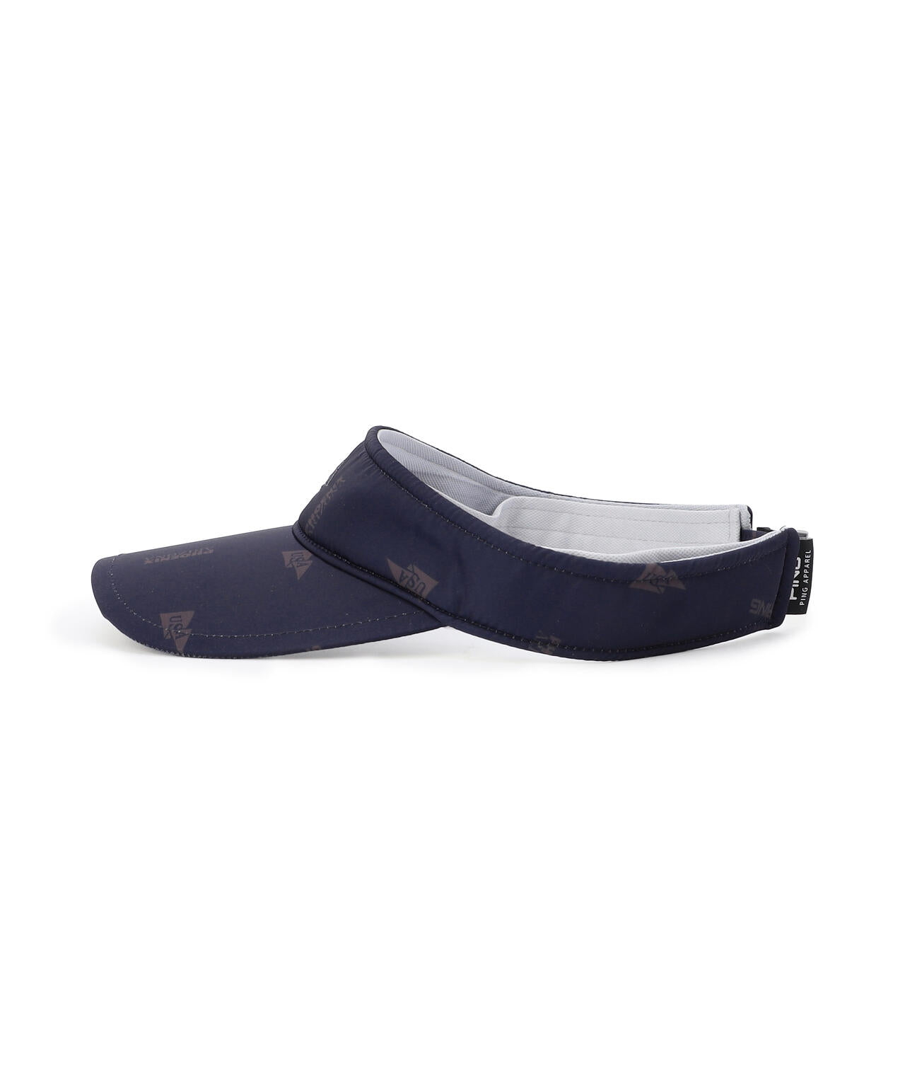【PING APPAREL】USA FLAG総柄プリントバイザー ＜NATIVE＞(UNISEX)