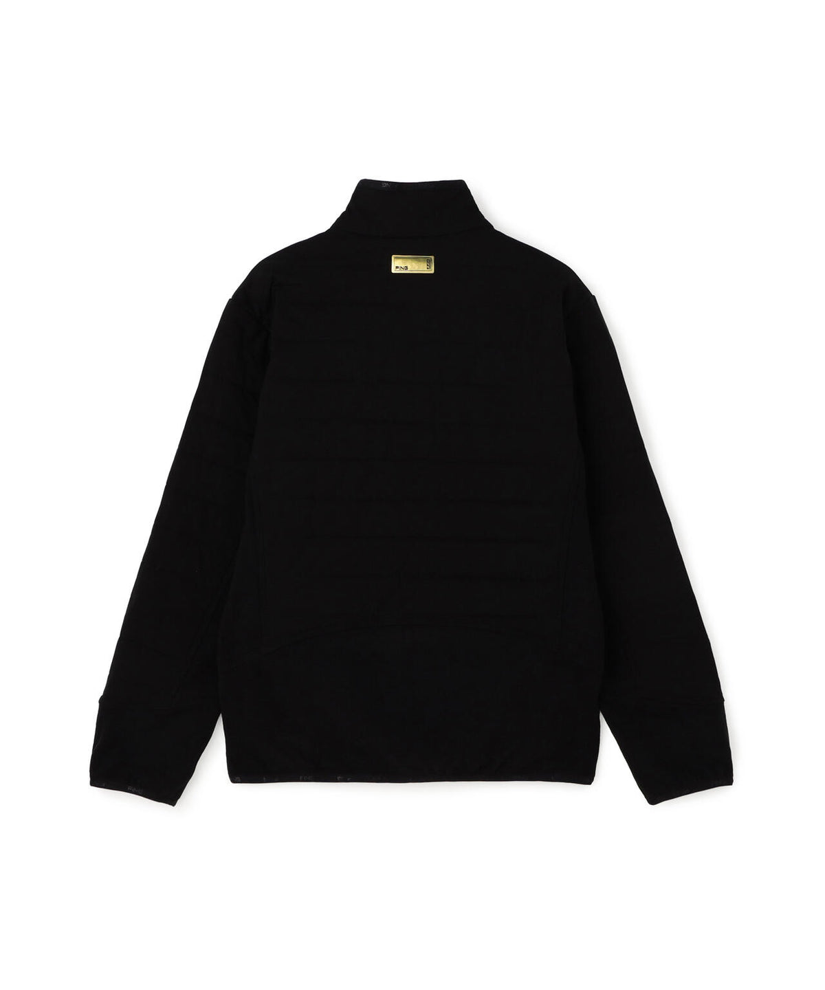 [PING APPAREL] 異素材MIXスタンドフルジップブルゾン ＜GOLD＞ (MENS)