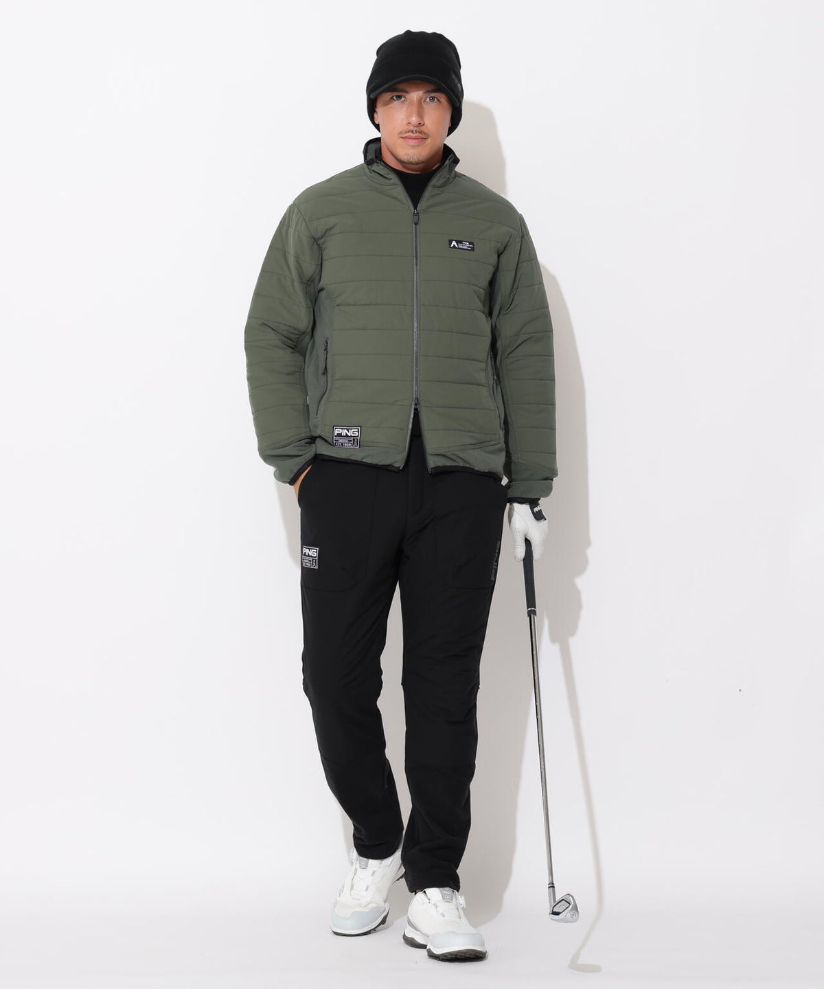 180cm　C:96　W:80　H:93 着用サイズ：L