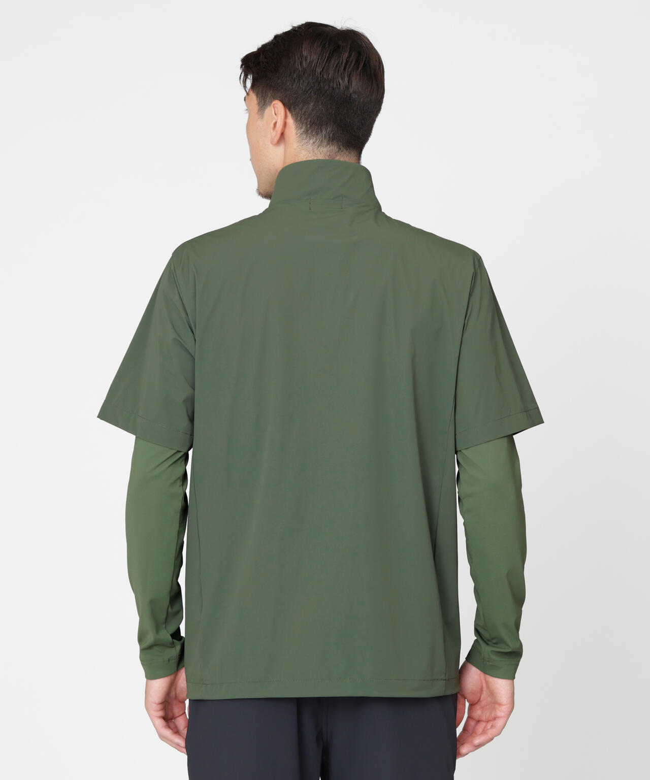 ［PING APPAREL］［接触冷感・UVカット・撥水］レイヤードツインセット (MENS)