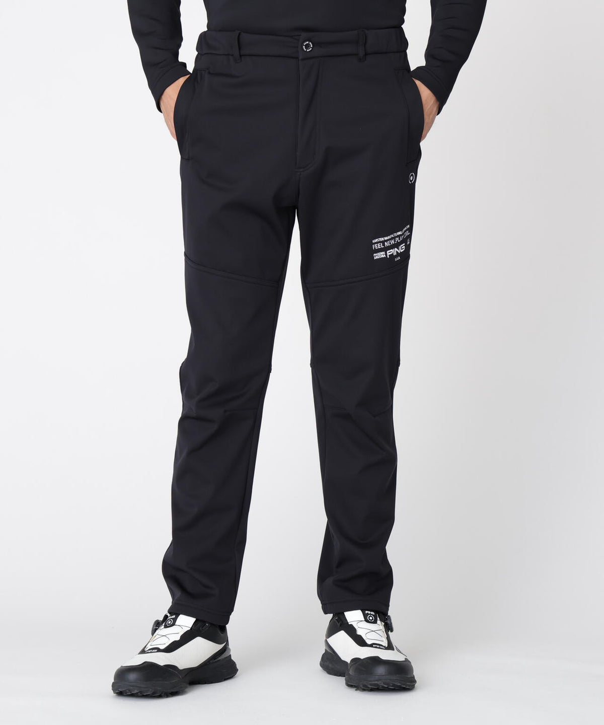[PING APPAREL] [ストレッチ・防風] ボンディングテーパードパンツ (MENS)