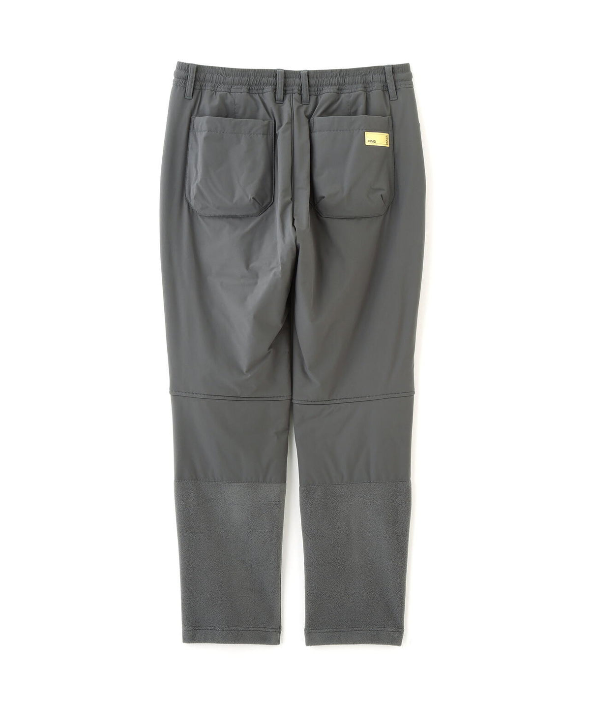[PING APPAREL] 異素材MIXテーパードパンツ ＜GOLD＞ (MENS)