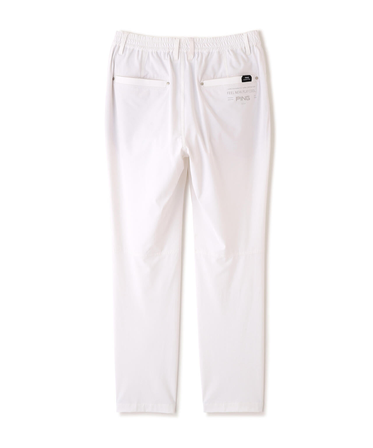 ［PING APPAREL］［UVカット・透け防止］ミニリップストップテーパードパンツ (MENS)