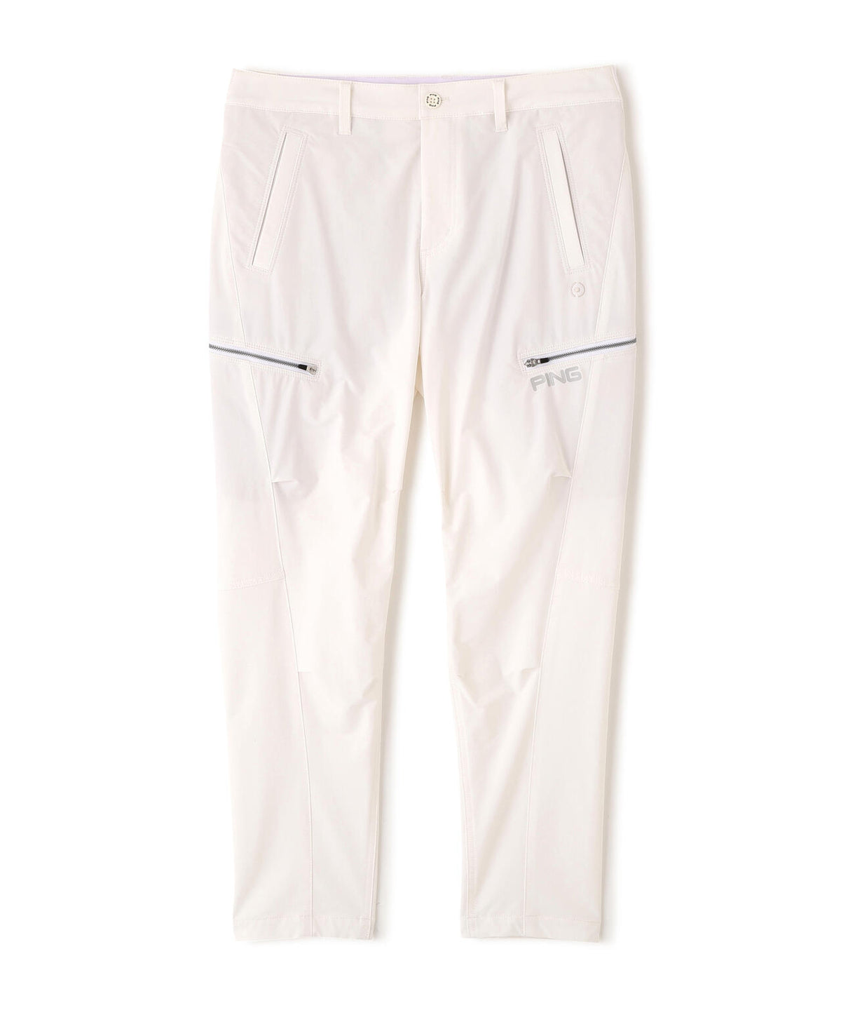 【PING APPAREL】全方向ストレッチ二重織 フィット&ストレッチテーパードパンツ (MENS)