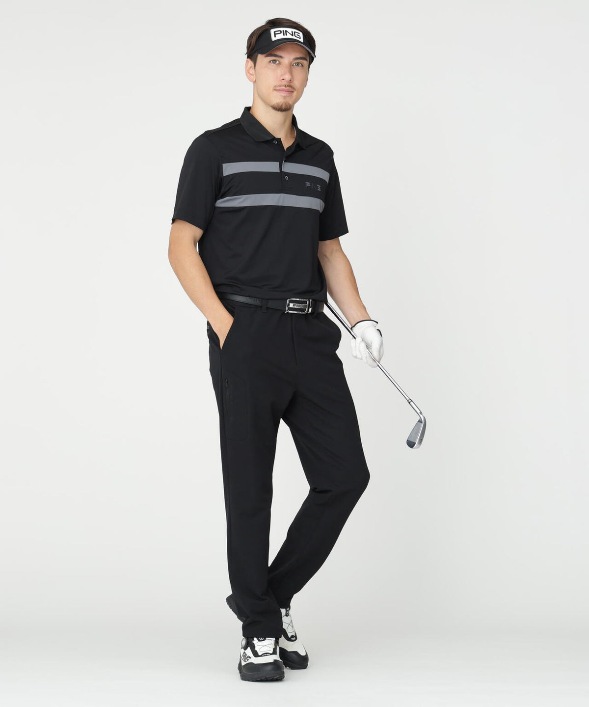 【PING APPAREL】全方向ストレッチパーテックスアンリミテッドテーパードパンツ (MENS)