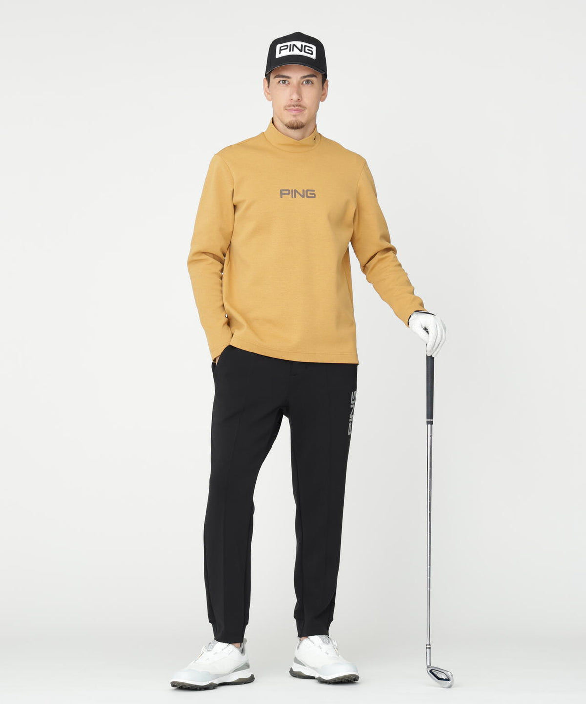 【PING APPAREL】全方向ストレッチパーテックスアンリミテッドテーパードパンツ (MENS)