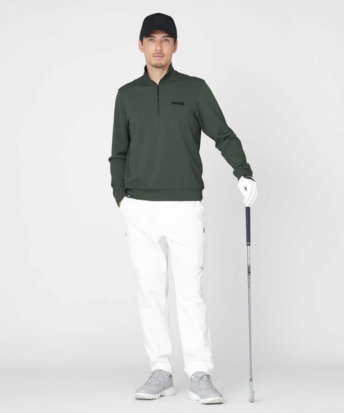 【PING APPAREL】全方向ストレッチパーテックスアンリミテッドテーパードパンツ (MENS)