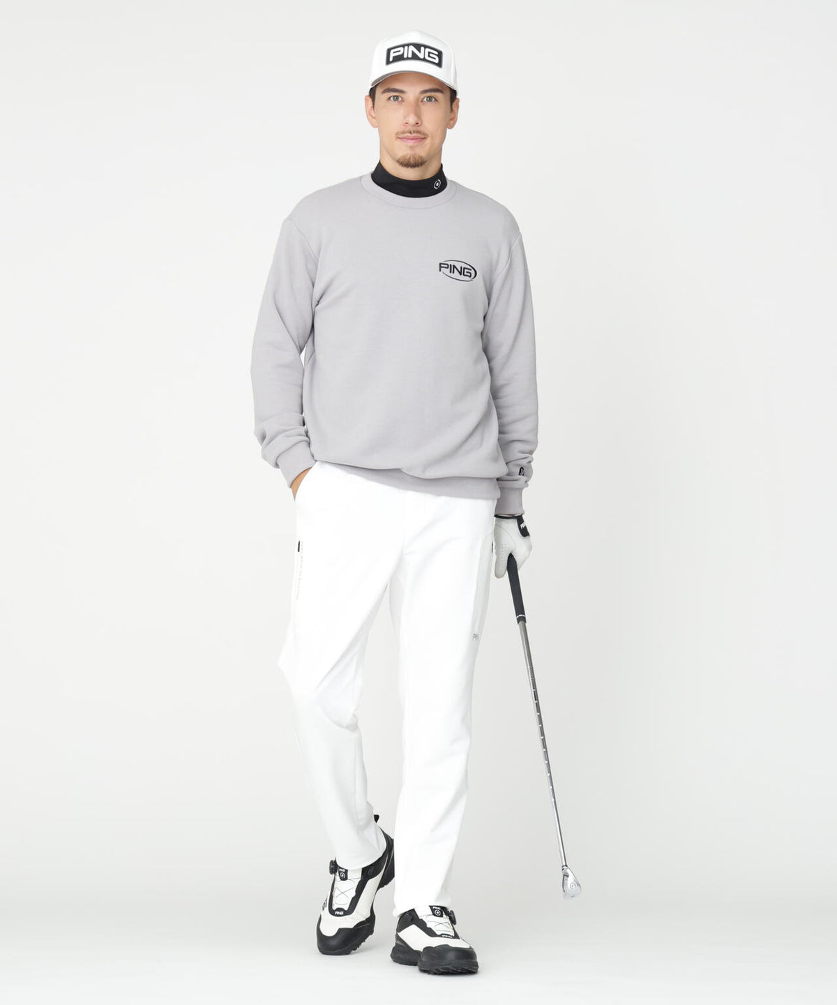 【PING APPAREL】全方向ストレッチパーテックスアンリミテッドテーパードパンツ (MENS)