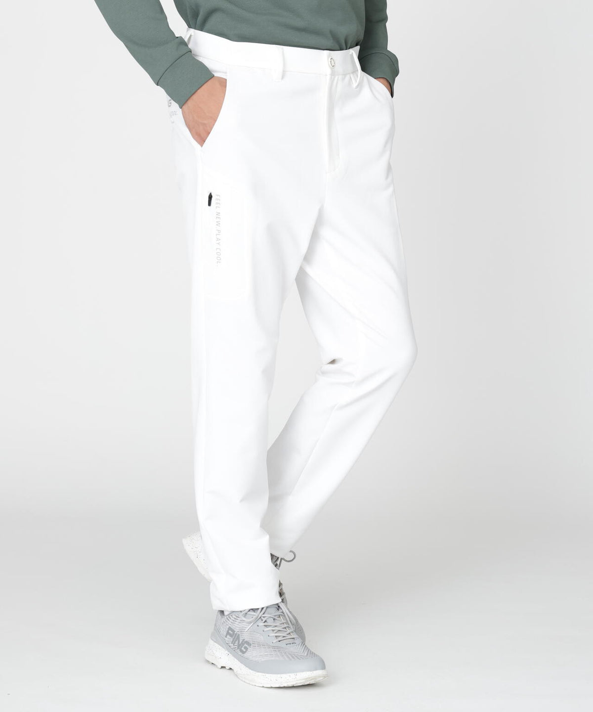 【PING APPAREL】全方向ストレッチパーテックスアンリミテッドテーパードパンツ (MENS)