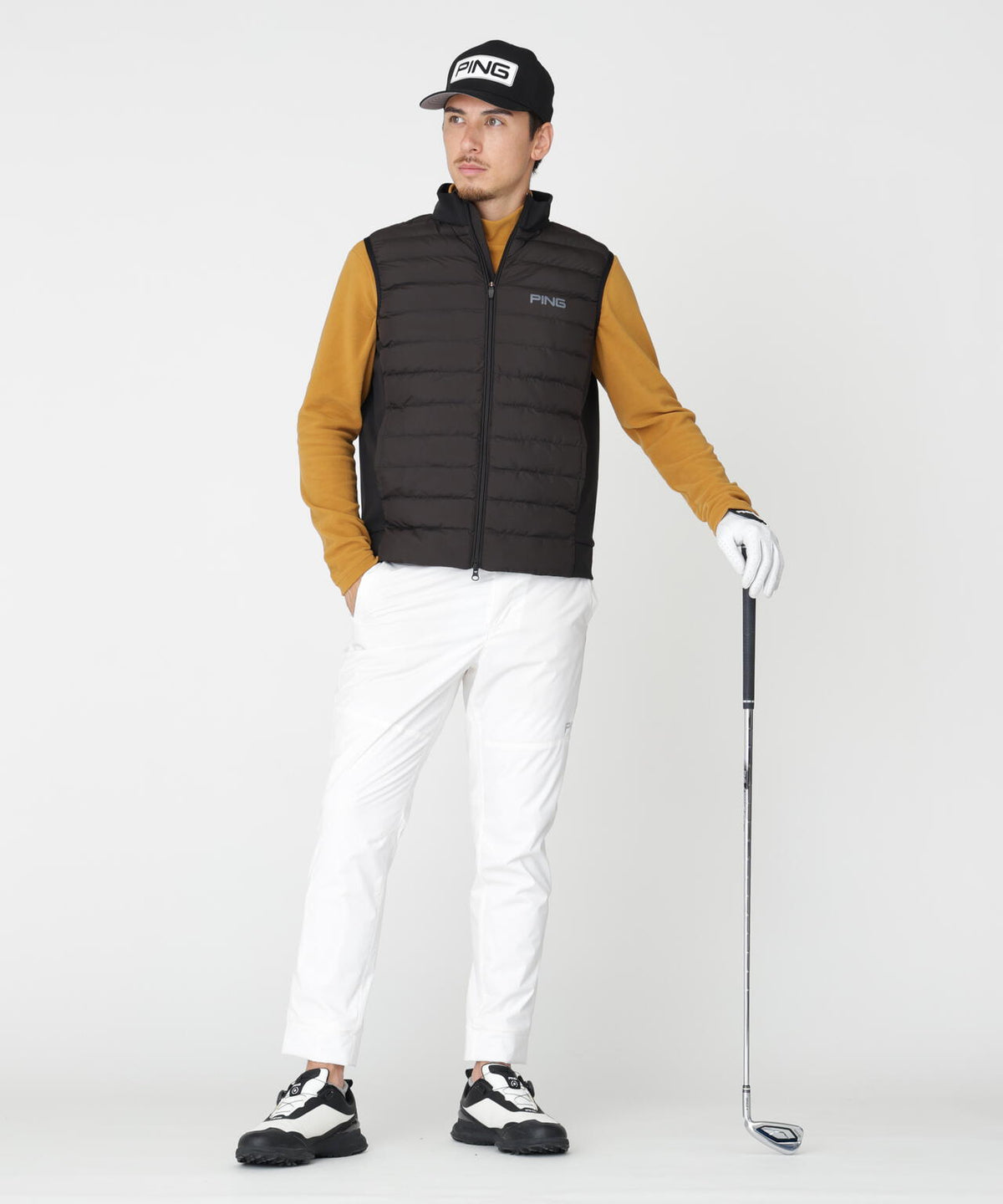 [PING APPAREL] [保温] 中綿ベスト (MENS)