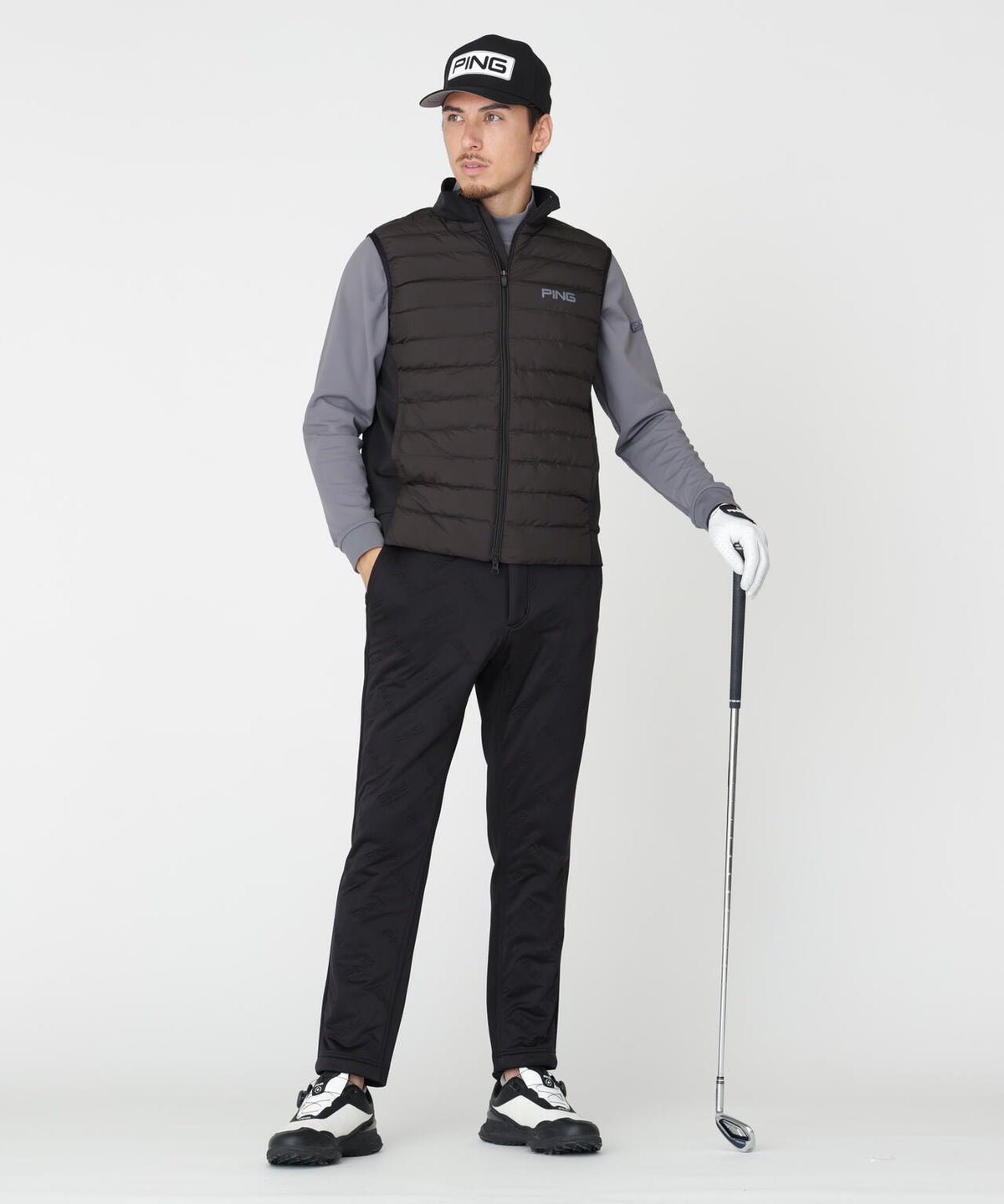 [PING APPAREL] [保温] 中綿ベスト (MENS)