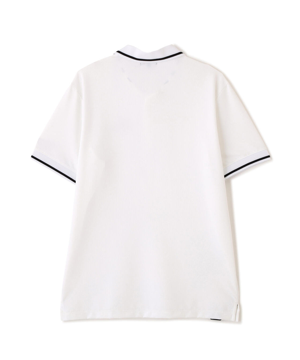 ［PING APPAREL］［接触冷感・UVカット］ワッフルロゴジャガード衿半袖ポロシャツ (MENS)