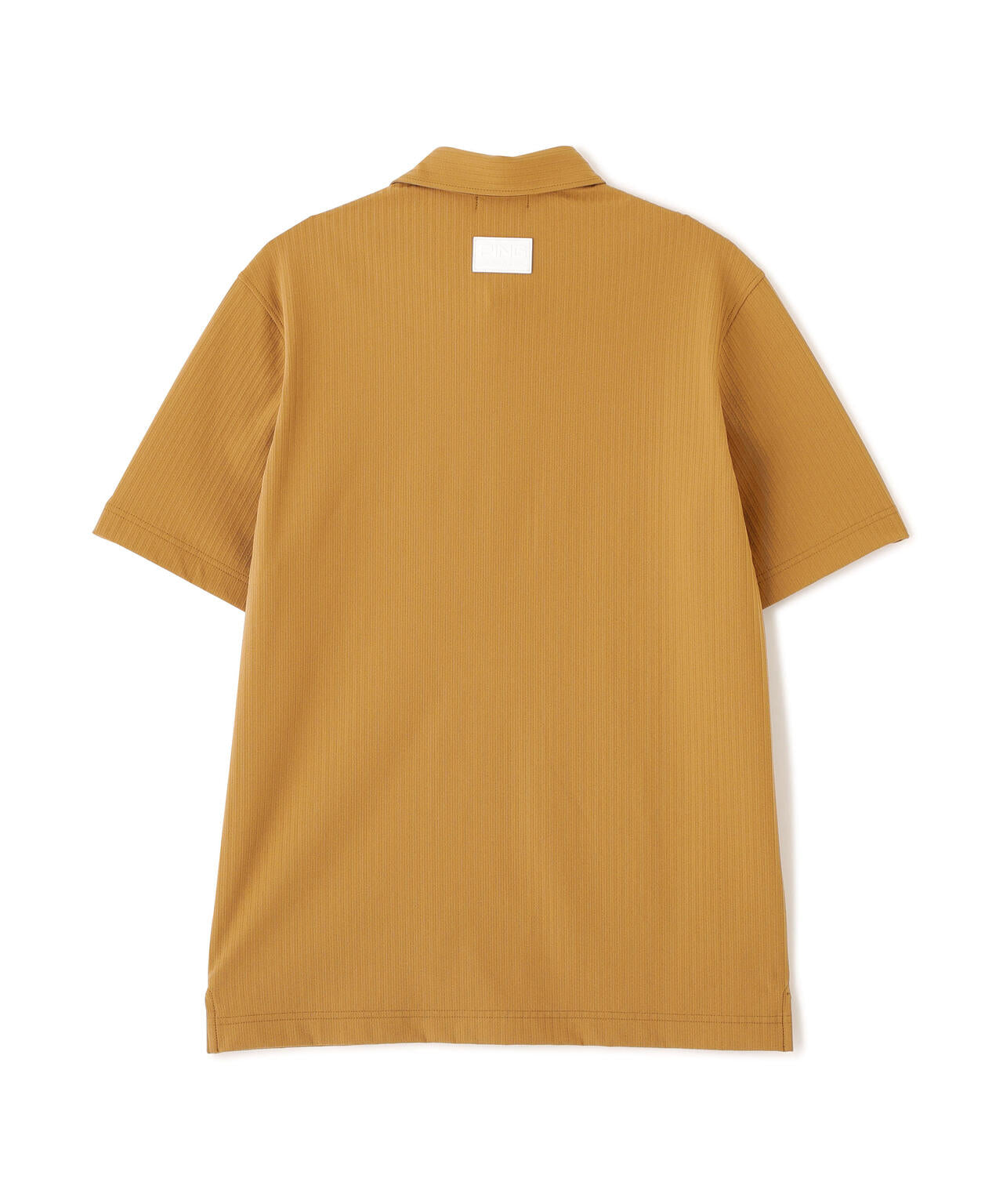 ［PING APPAREL］［吸水速乾］全方向ストレッチシアサッカー半袖ポロシャツ (MENS)