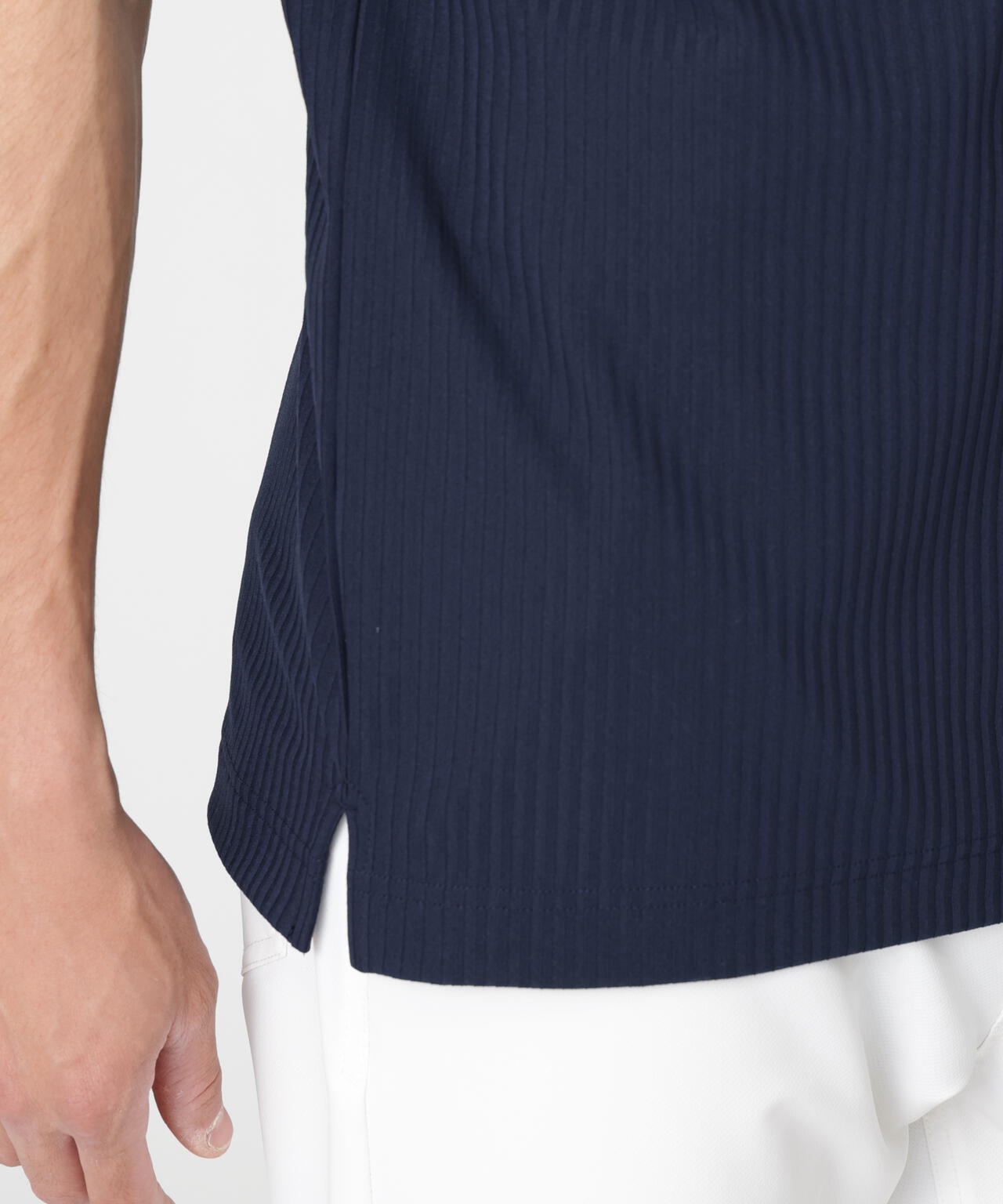 ［PING APPAREL］［吸水速乾］全方向ストレッチシアサッカー半袖ポロシャツ (MENS)