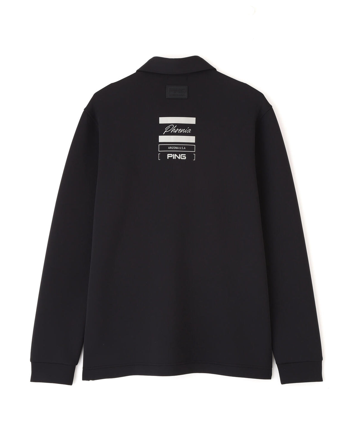 [PING APPAREL] 裏メッシュダンボール長袖ポロシャツ (MENS)