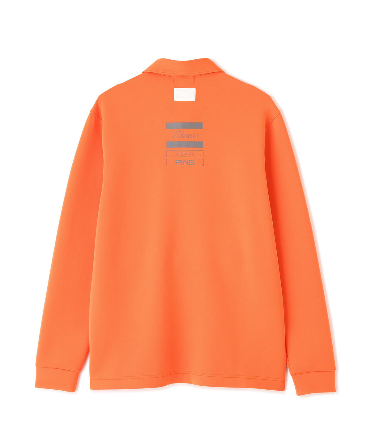 [PING APPAREL] 裏メッシュダンボール長袖ポロシャツ (MENS)