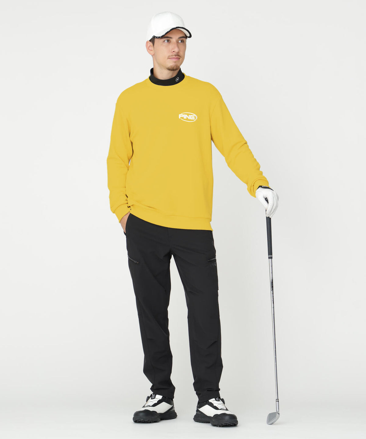 180cm　C:96　W:80　H:93 着用サイズ：L