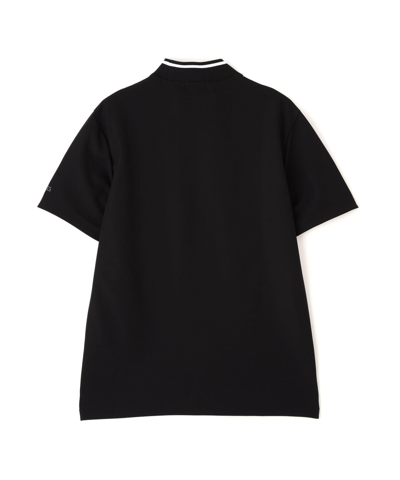 ［PING APPAREL］［接触冷感・UVカット］ワッフルロゴジャカード襟ハイネックシャツ (MENS)