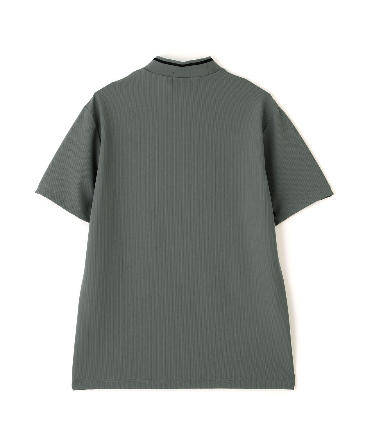 ［PING APPAREL］［接触冷感・UVカット］ワッフルロゴジャカード襟ハイネックシャツ (MENS)