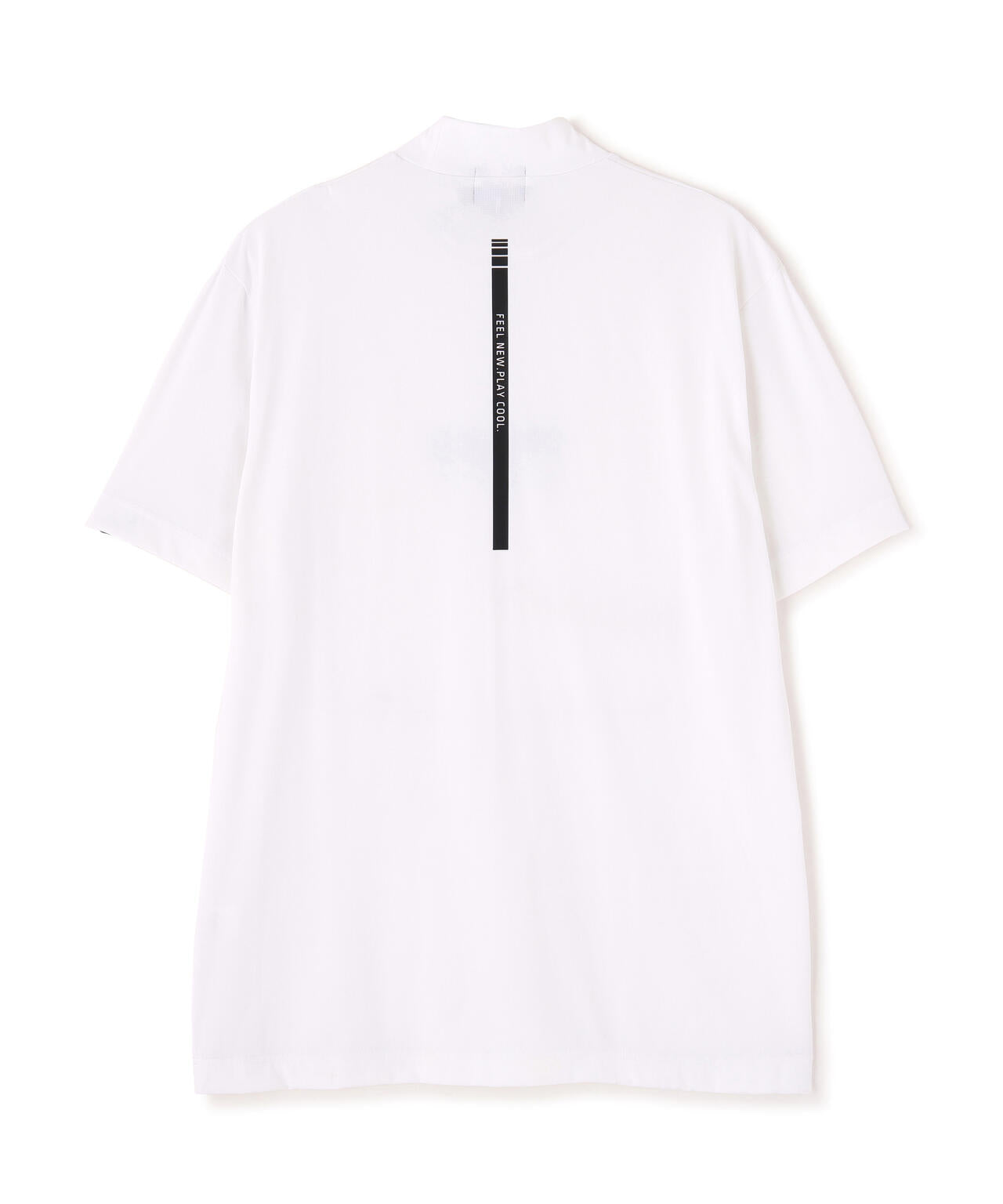 ［PING APPAREL］［接触冷感・UVカット］半袖ハイネックシャツ (MENS)