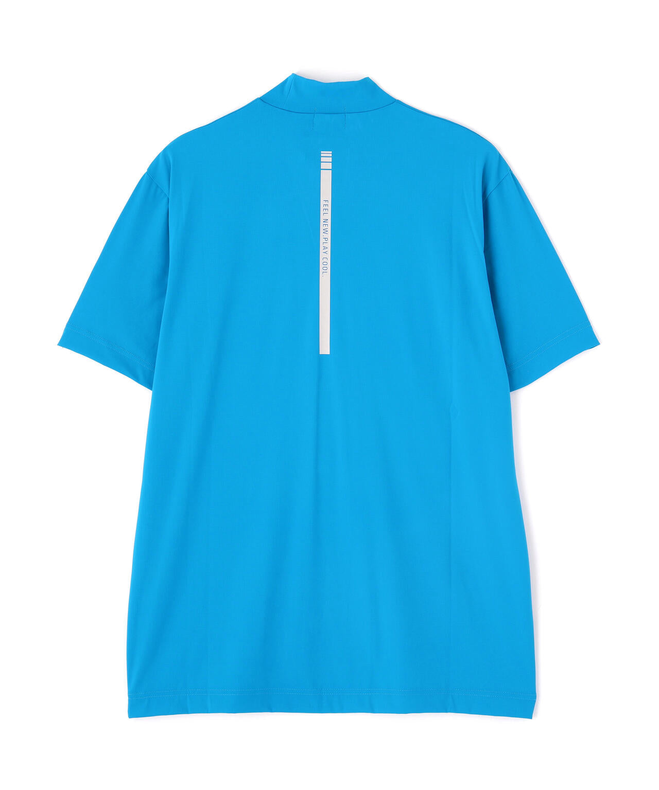［PING APPAREL］［接触冷感・UVカット］半袖ハイネックシャツ (MENS)