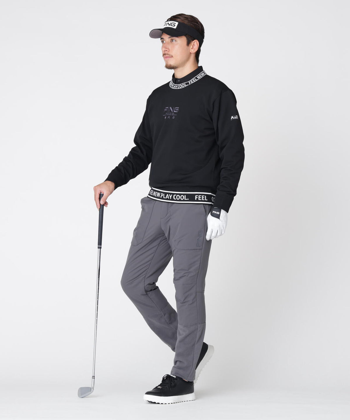 180cm　C:96　W:80　H:93 着用サイズ：L