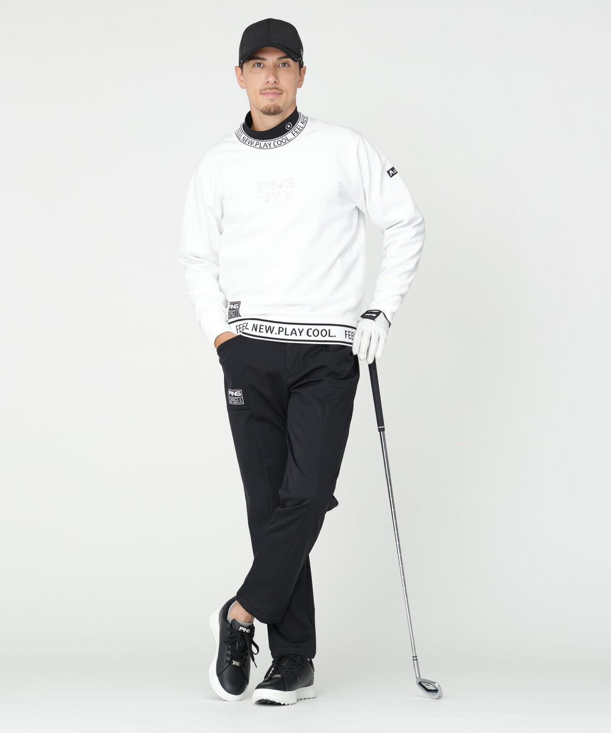 180cm　C:96　W:80　H:93 着用サイズ：L