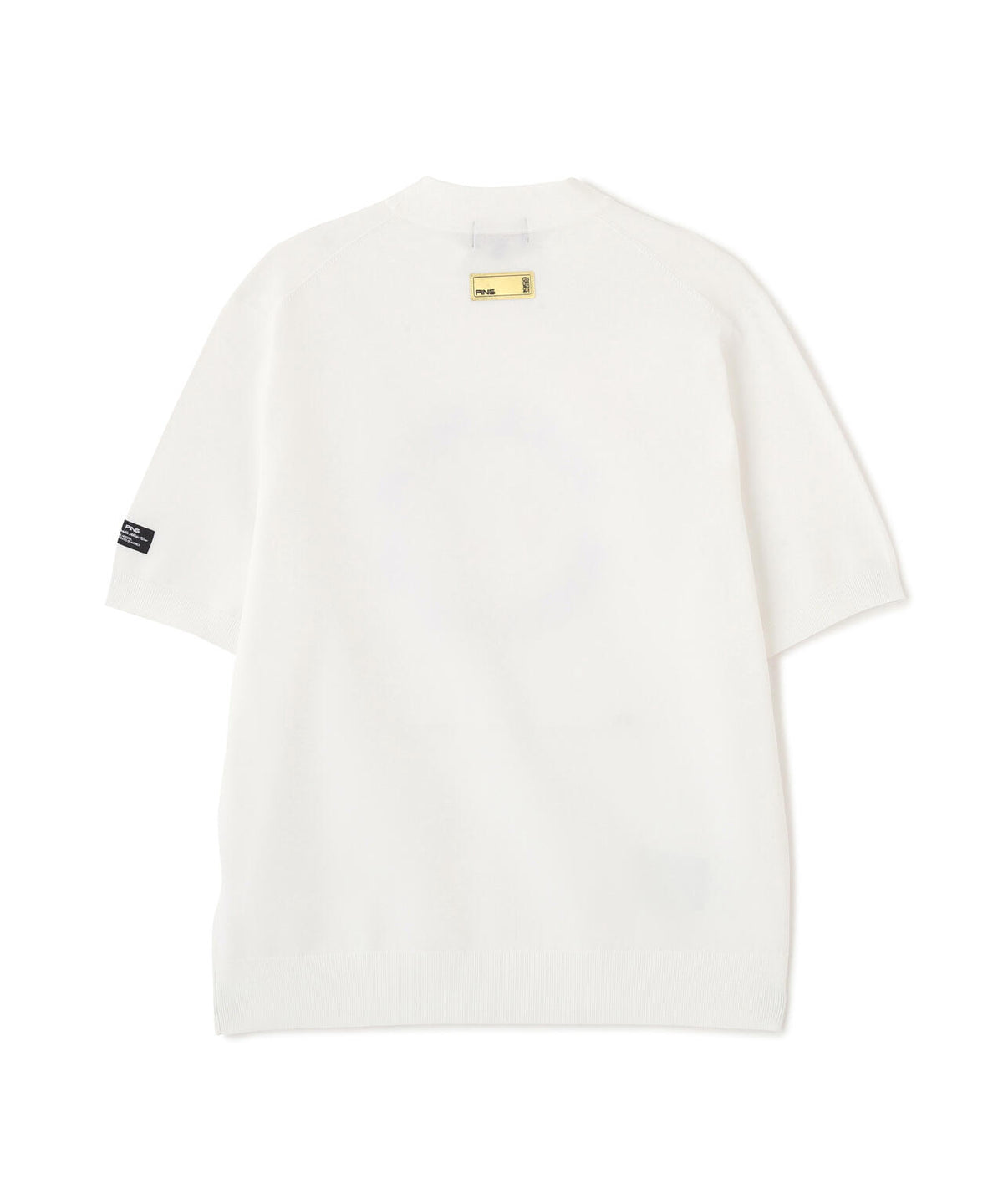 【PING APPAREL】半袖ハイネックニット ＜GOLD＞ (MENS)