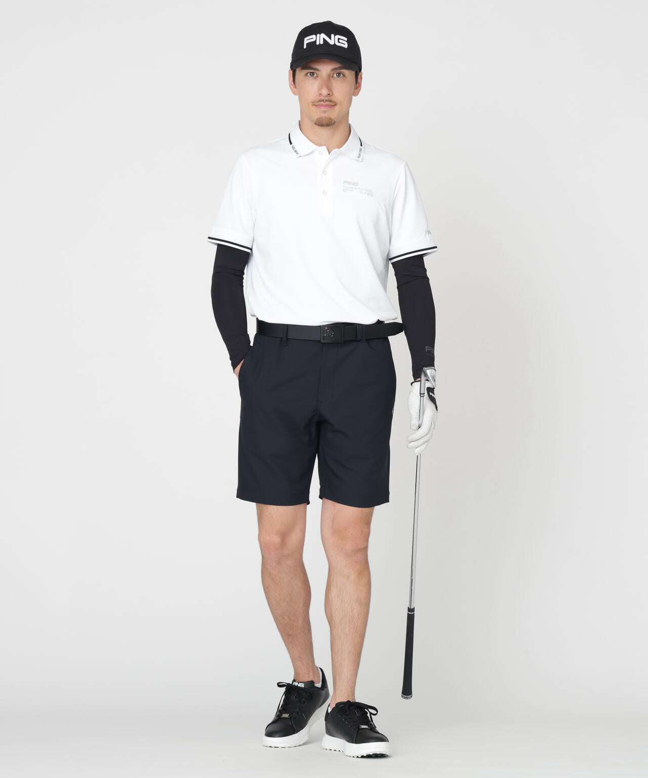 ［PING APPAREL］［UVカット・接触冷感］アームカバー (MENS)