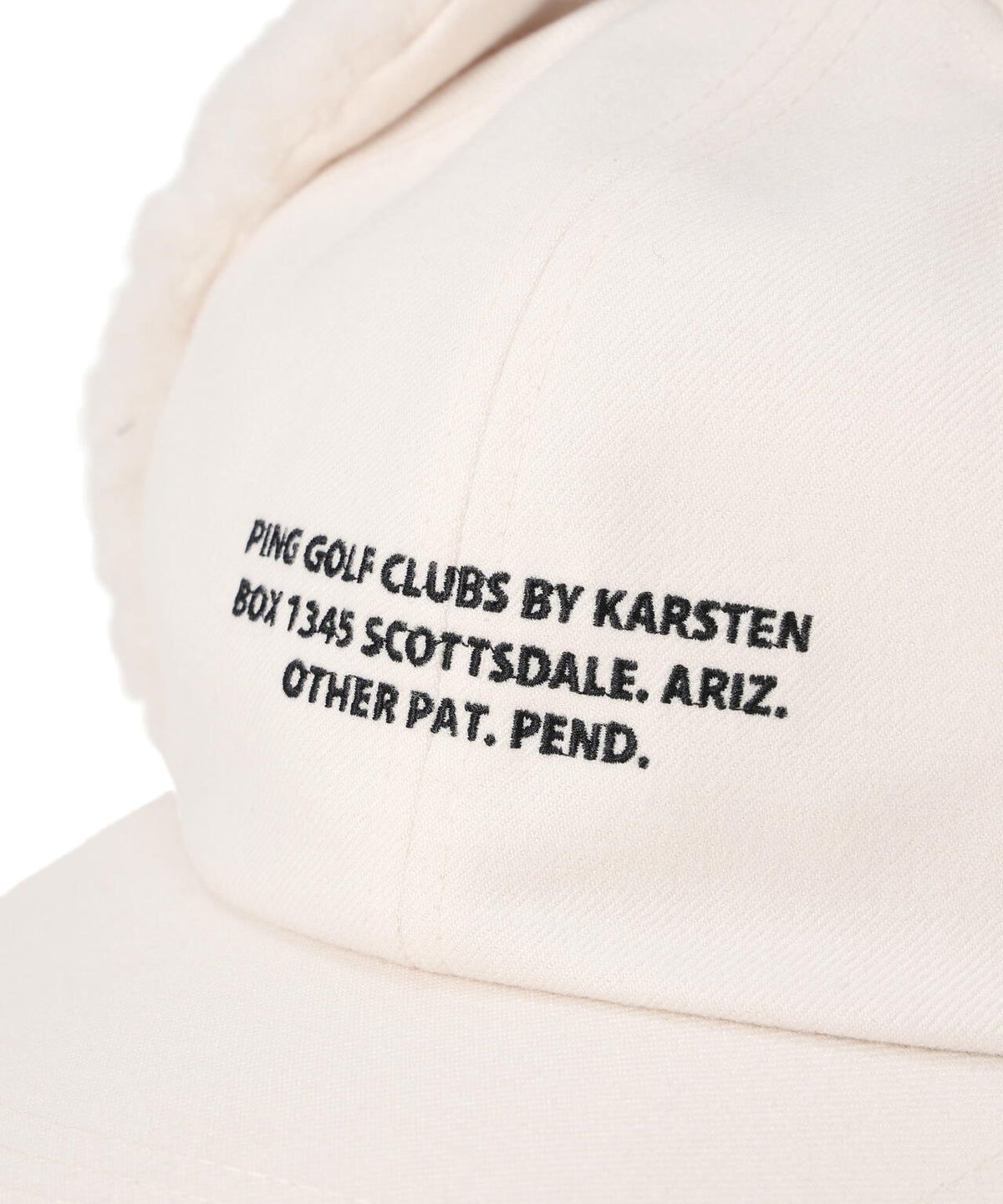 [PING APPAREL] 耳付きキャップ (MENS)