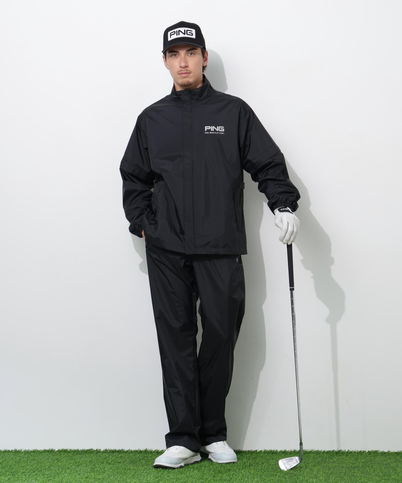 180cm　C:96　W:80　H:93 着用サイズ：L